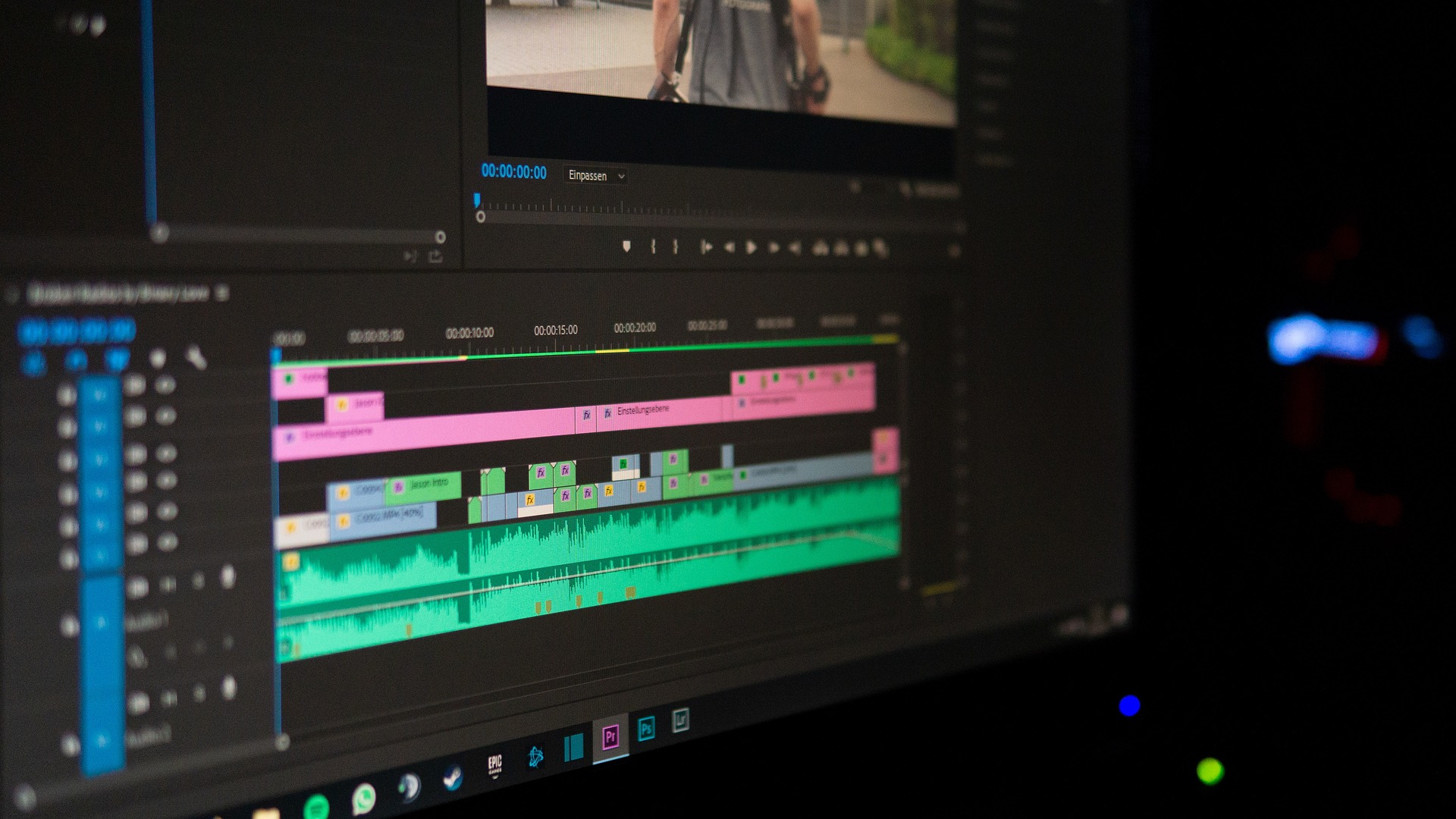 adobe premiere pro video editing by Mediabox Productions